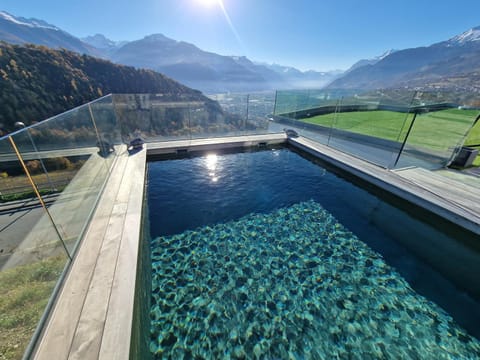 Nearby landmark, Day, Natural landscape, Mountain view, Pool view, Swimming pool