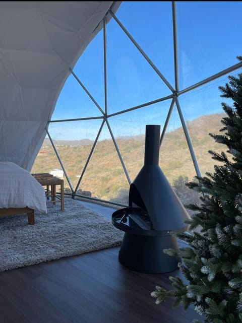 The Dome Life Luxury tent in New River