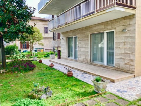 Property building, Garden view