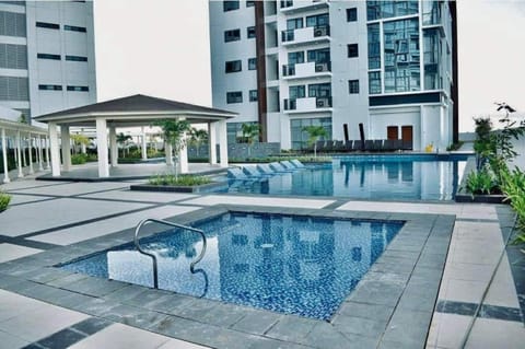 Property building, Pool view, Swimming pool