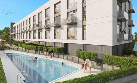 Apartamento con piscina, terraza jardín y Netflix Apartment in San Sebastián de los Reyes