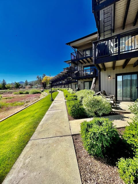 Property building, Garden view