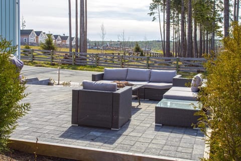 Natural landscape, Garden, Seating area