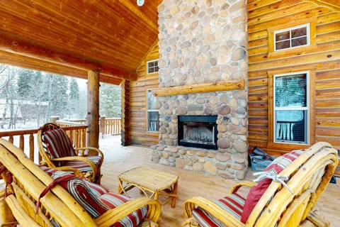 The Snake Creek Lodge House in Wasatch County