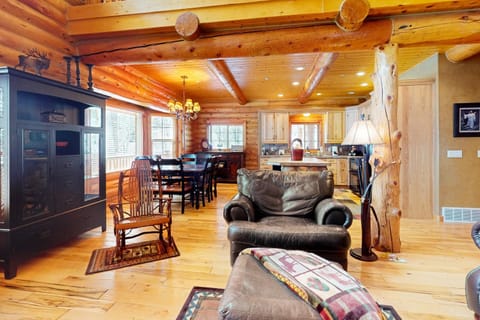 The Snake Creek Lodge House in Wasatch County