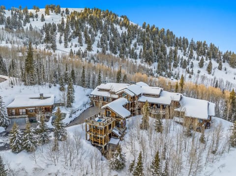 Ski in out Mountain Estate in The Colony w Hot Tub, Theater, Game Room House in Wasatch County