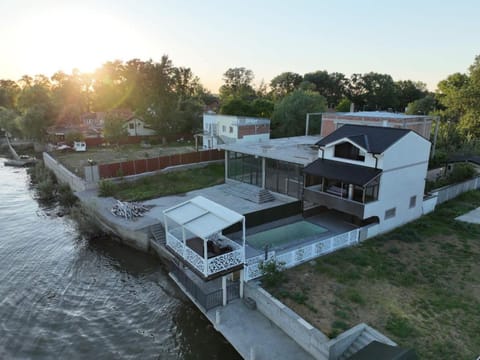 Property building, Day, Natural landscape, River view