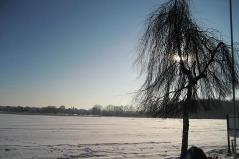 Day, Natural landscape, Lake view