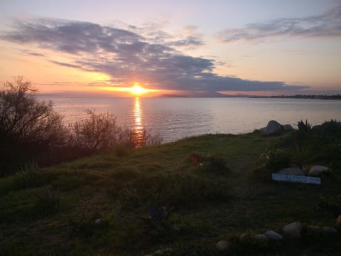 Natural landscape, Sea view, Sunset