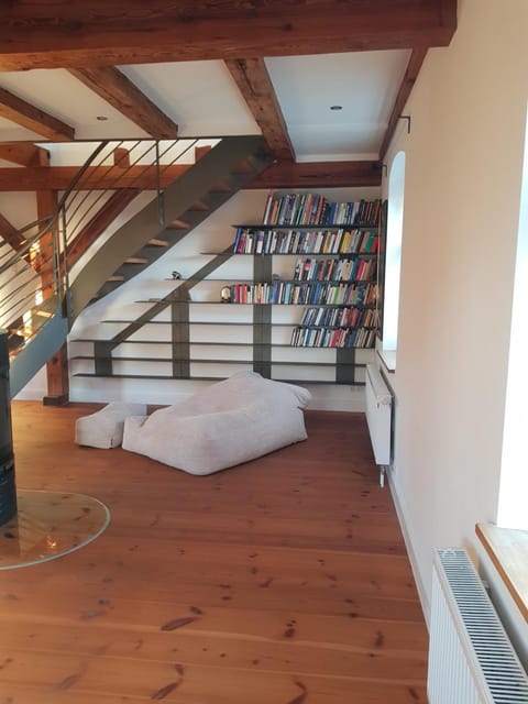 Library, Living room, Photo of the whole room