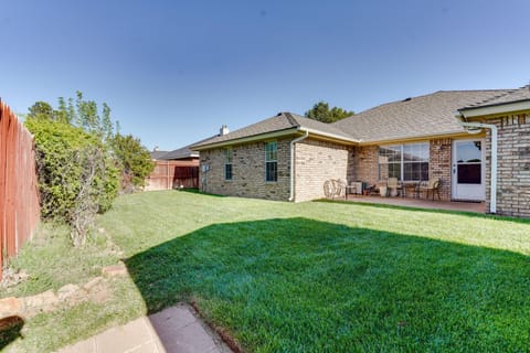 Spacious Lubbock Home with Yard 9 Mi to Texas Tech! House in Lubbock