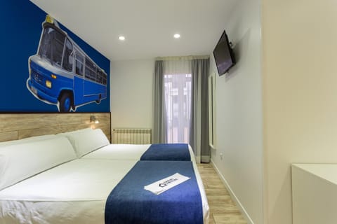 Casual Blue Bed and Breakfast in Bilbao