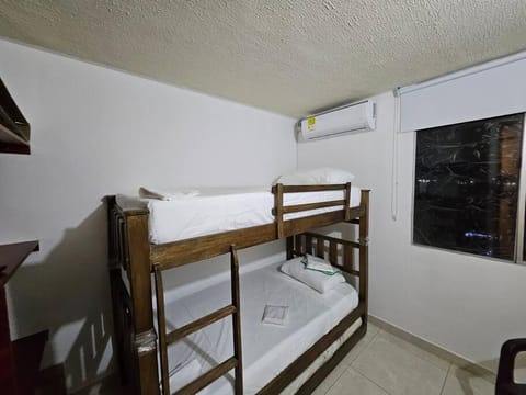 Photo of the whole room, bunk bed