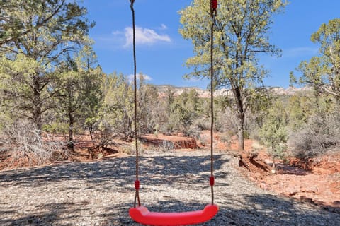 Sedona Illuminated Nestled Among Trees With Red Rock Views -Wrap Around Deck & Nature Walks! House in Sedona