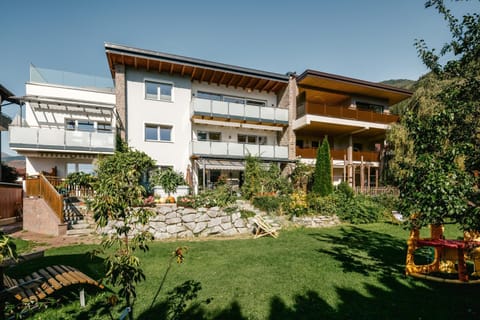 Property building, Summer, Garden view