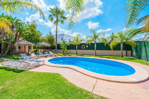 Property building, Living room, Swimming pool