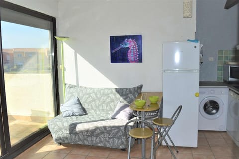 Appart 2 pièces 4 couchages PORT LEUCATE NATURISME PL010-512 Apartment in Leucate