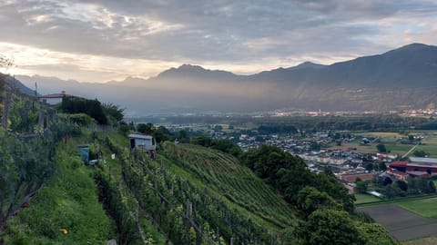 Day, Natural landscape, Bird's eye view, Mountain view, Sunrise