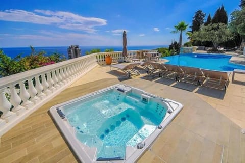 Pool view, Sea view, Swimming pool