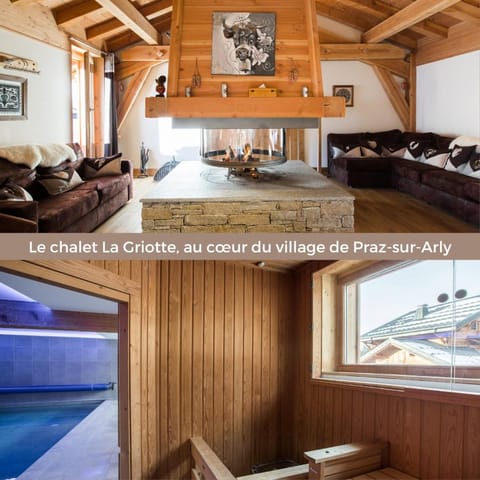 Chalet familial La Griotte avec piscine Chalet in Megève