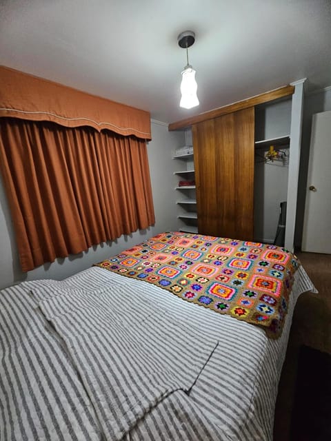 Bed, Photo of the whole room, Bedroom, wardrobe