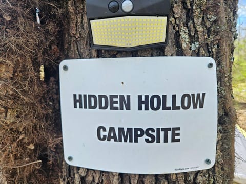 Hidden Hollow Campsite at Hocking Vacations - Tent Not Included Campground/ 
RV Resort in Ohio