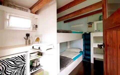 Photo of the whole room, bunk bed