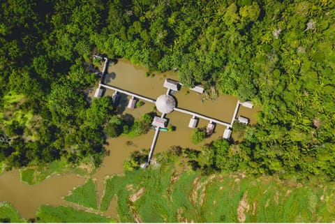 Property building, Day, Neighbourhood, Natural landscape, Bird's eye view