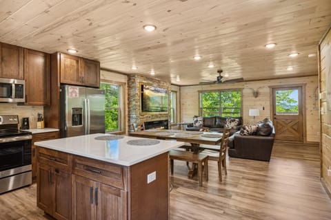 Kitchen or kitchenette, Dining area