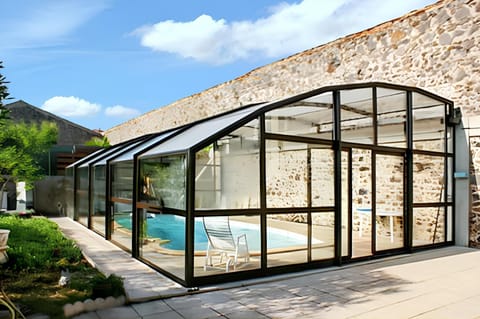 Appartement d'une chambre avec piscine partagee jardin clos et wifi a Marseillan a 6 km de la plage Apartamento in Marseillan