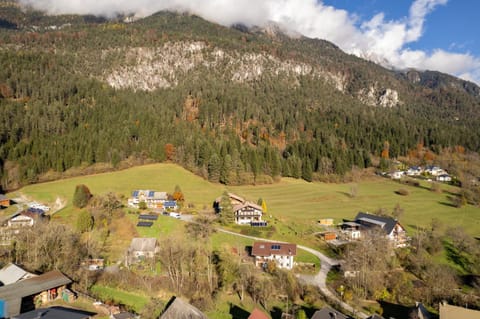 Property building, Nearby landmark, Day, Natural landscape, Bird's eye view, Mountain view