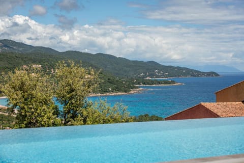 Pool view, Sea view, Swimming pool