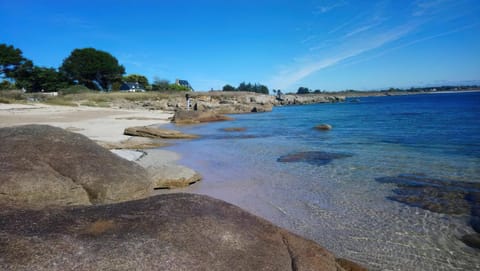 Trévarec au Cabellou - Appartement jardin sur la plage Apartment in Concarneau