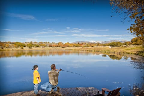 Day, Fishing, Lake view