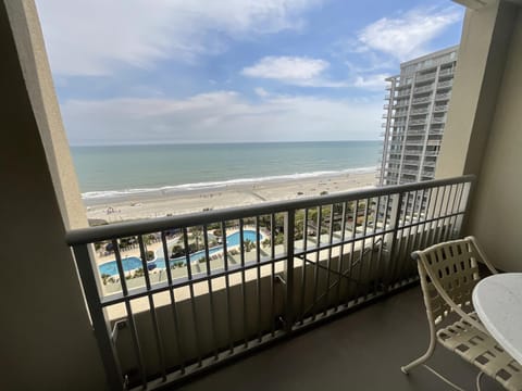 Balcony/Terrace, Beach, Pool view