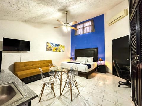 Alojamiento para 4 personas con piscina Loft Beta Apartment in Merida