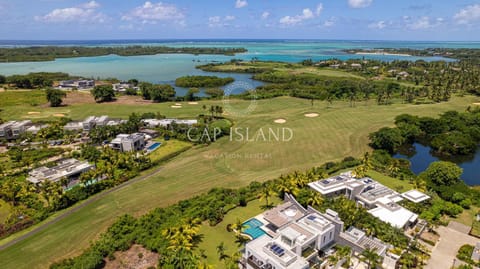 Day, Natural landscape, Bird's eye view, Golfcourse, Golfcourse, Sea view