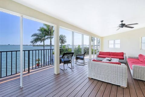 Ultimate Views at Dolphin Watch with Heated Pool! Villa in Gulfport