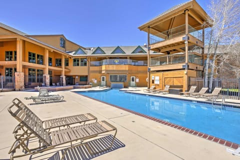 Access to Hot Tub and Indoor Pool at Granby Condo Apartment in Granby