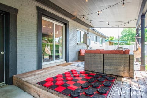 Mid-mod Marvel Central Game Rmwet Bar Patio House in Arvada