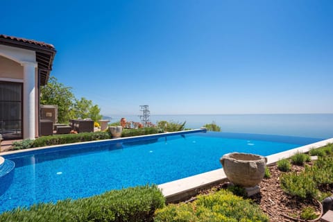 Day, Natural landscape, Pool view, Sea view, Swimming pool, sunbed