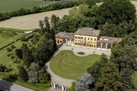 Property building, Natural landscape, Bird's eye view