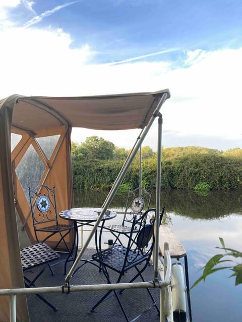 Dutch Cruiser Ship on a Tranquil Secluded River House in Tonbridge and Malling District