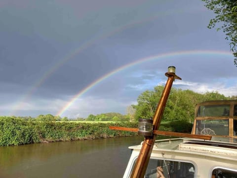 Dutch Cruiser Ship on a Tranquil Secluded River House in Tonbridge and Malling District