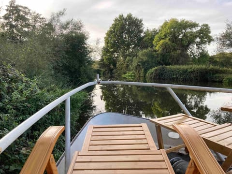 Dutch Cruiser Ship on a Tranquil Secluded River House in Tonbridge and Malling District