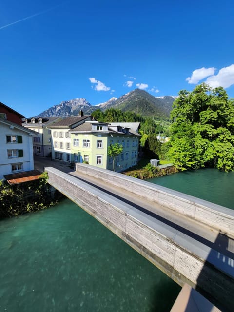 Restaurant/places to eat, Natural landscape, Skiing, View (from property/room), Hiking, Cycling, Mountain view, River view, Supermarket/grocery shop, ATM, currency exchange, hair dresser, laundry, washing machine