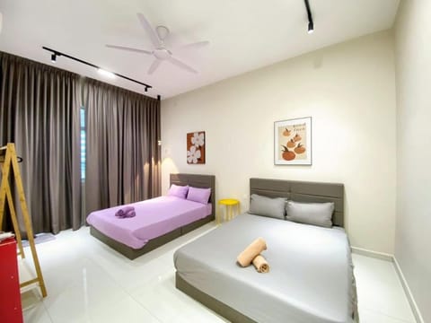 BrandNew Premium House 4Room12Pax@ALMA NEAR JUSCO House in Penang