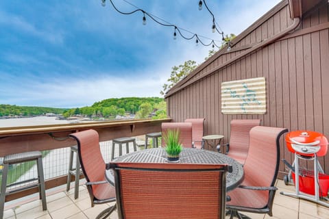 Waterfront Osage Beach Condo with Boat Slip and Pools! Apartment in Lake of the Ozarks