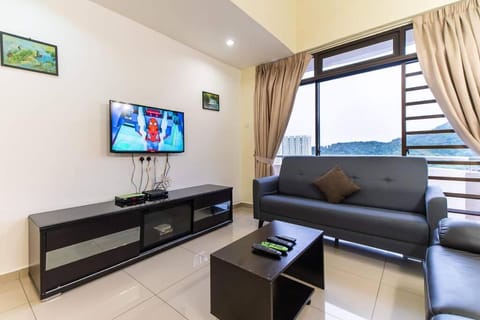 Sea View Penthouse Comfy Home at Batu Ferringhi Apartment in Batu Ferringhi, Penang, Malaysia