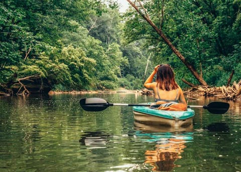 Canoeing, Lake view, River view